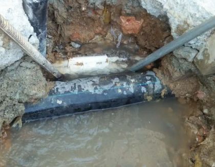 南票测漏水之水管漏水